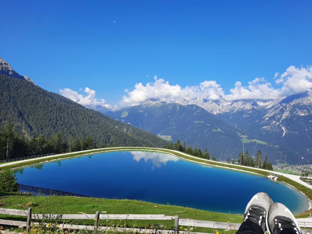 Ferienwohnung Auszeit Stubai Fulpmes Buitenkant foto